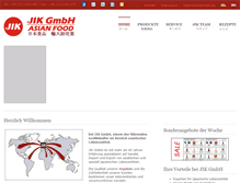 Tablet Screenshot of jikgmbh.de
